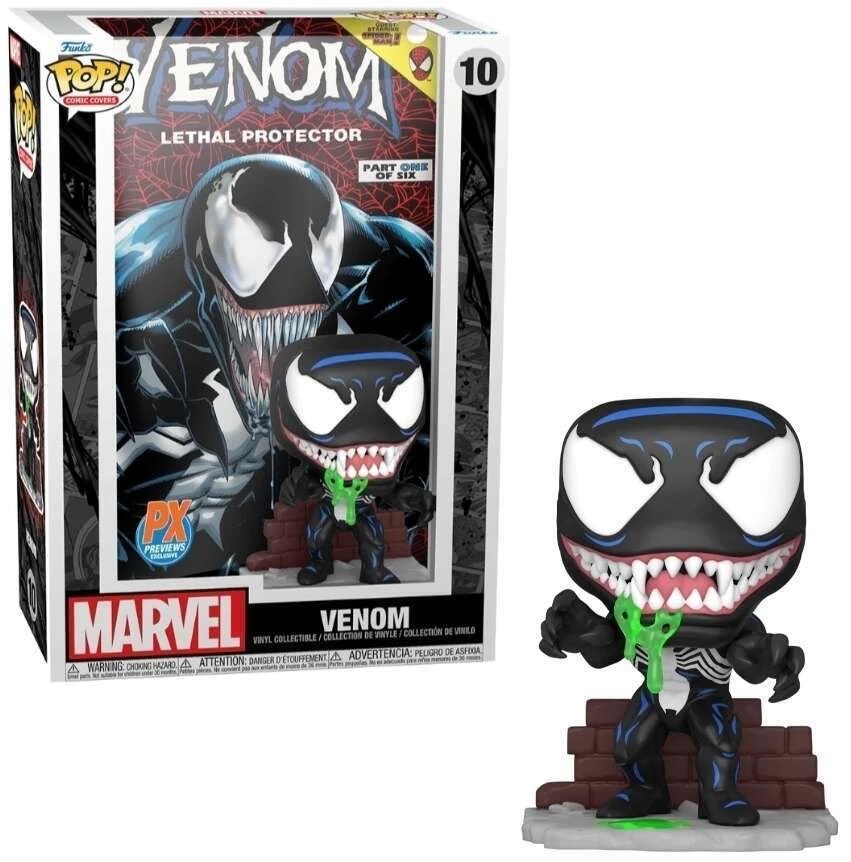 Funko Pop Comic Covers Marvel Venom Px Exclusive # 10